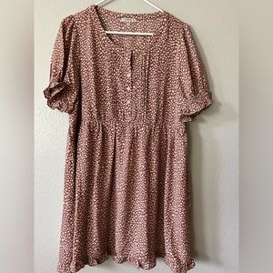 Pink Blush Maternity Dress